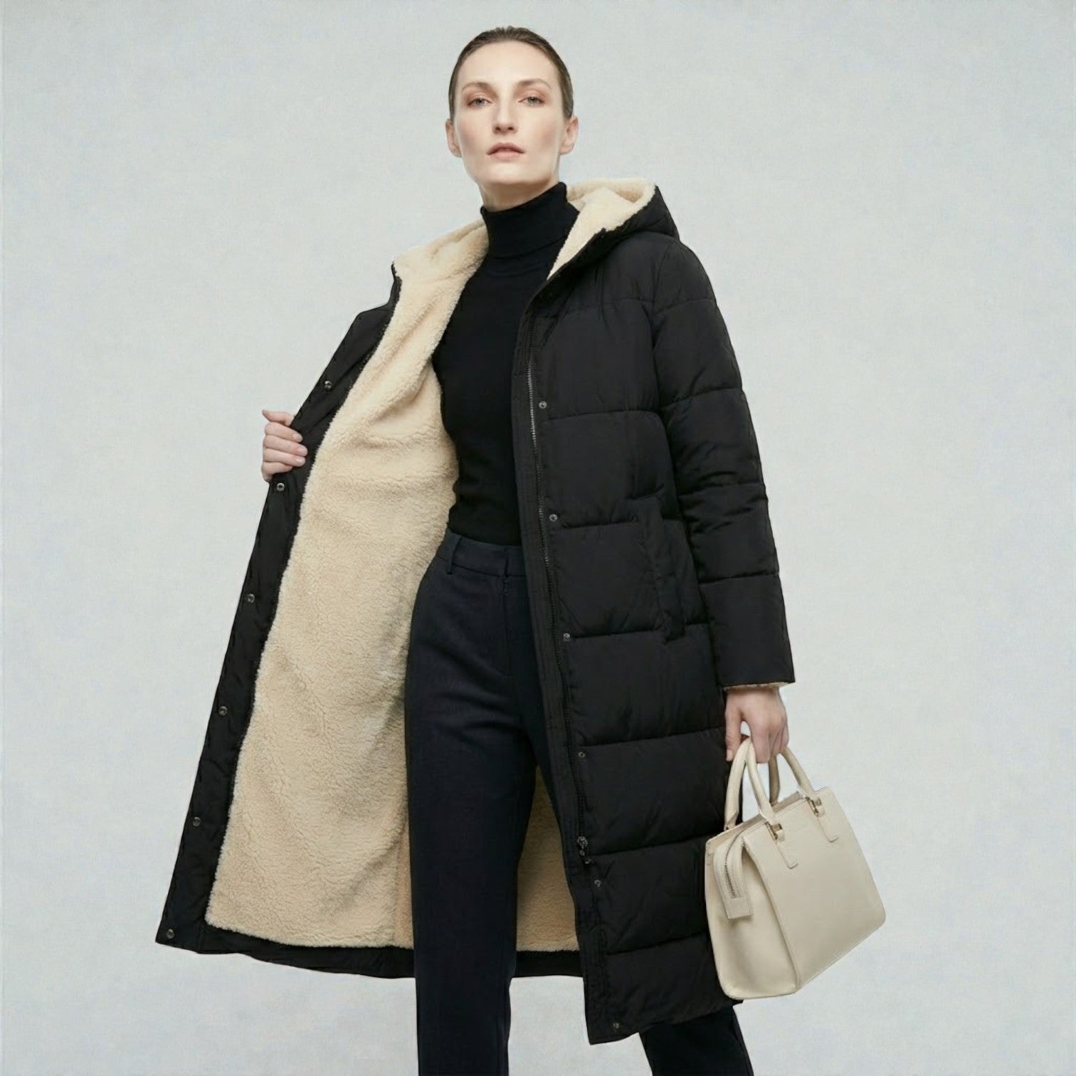 Alessia – Damen Winter Wendejacke - Pufferjacke - Temala