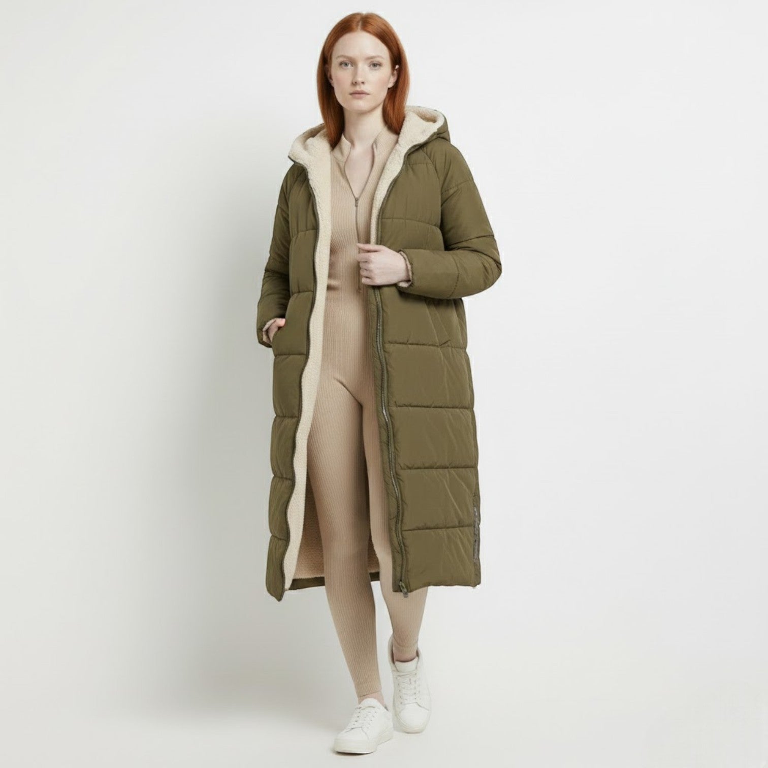 Alessia – Damen Winter Wendejacke - Pufferjacke - Temala