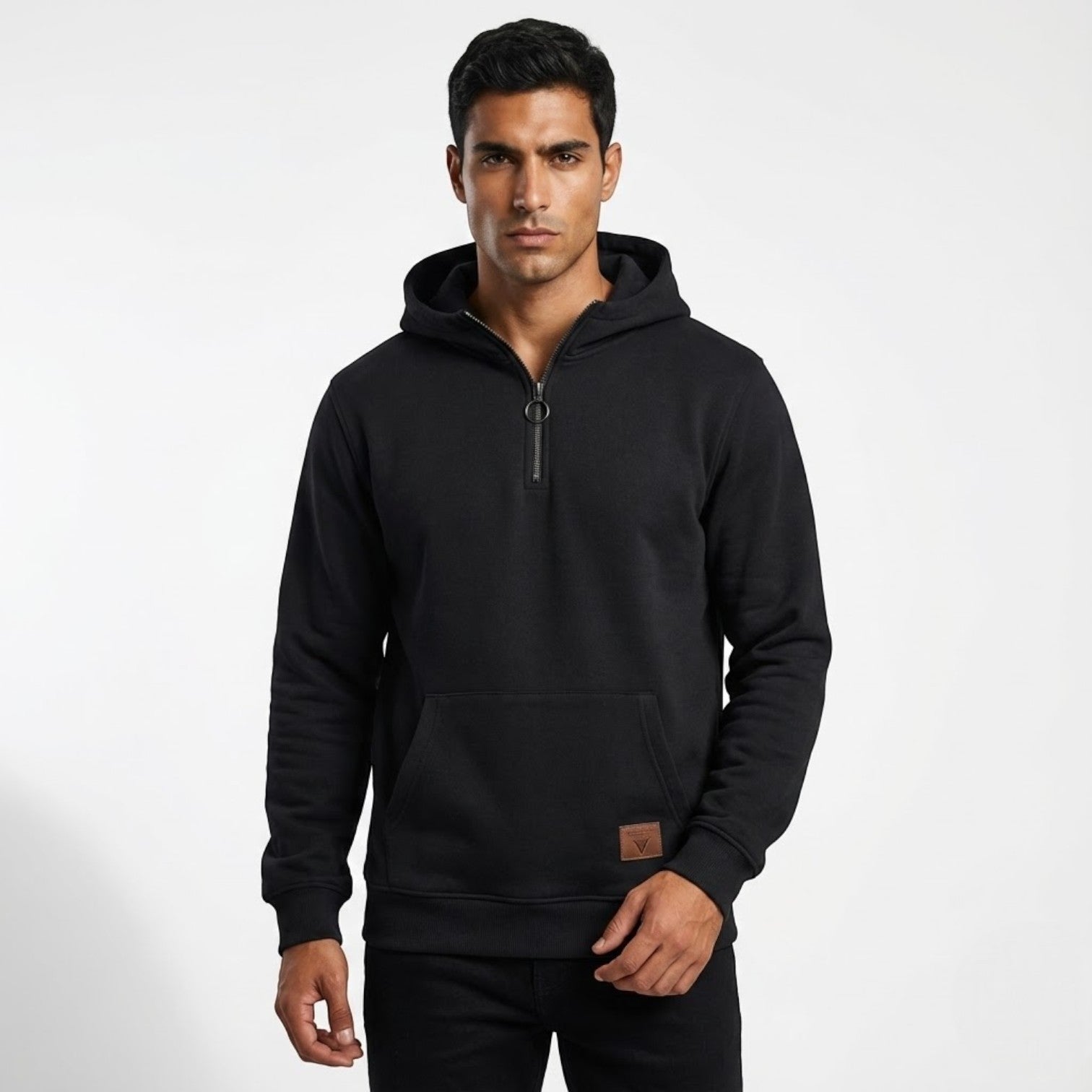 Leano – Herren Baumwolle Kapuzenpullover Zip - Kapuzenjacke - Temala