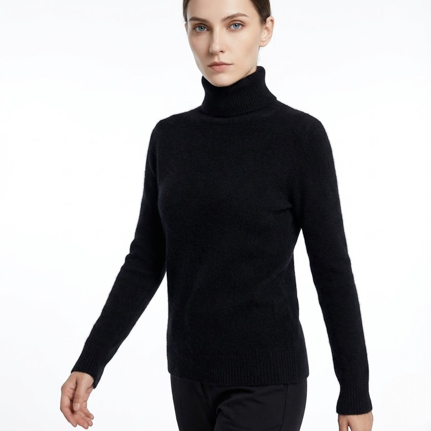 Mira – Damen Wolle Rollkragenpullover - Pullover - Temala