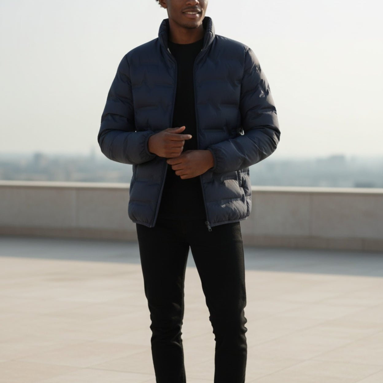 Naveo – Herren Winter Jacke - Pufferjacke - Temala