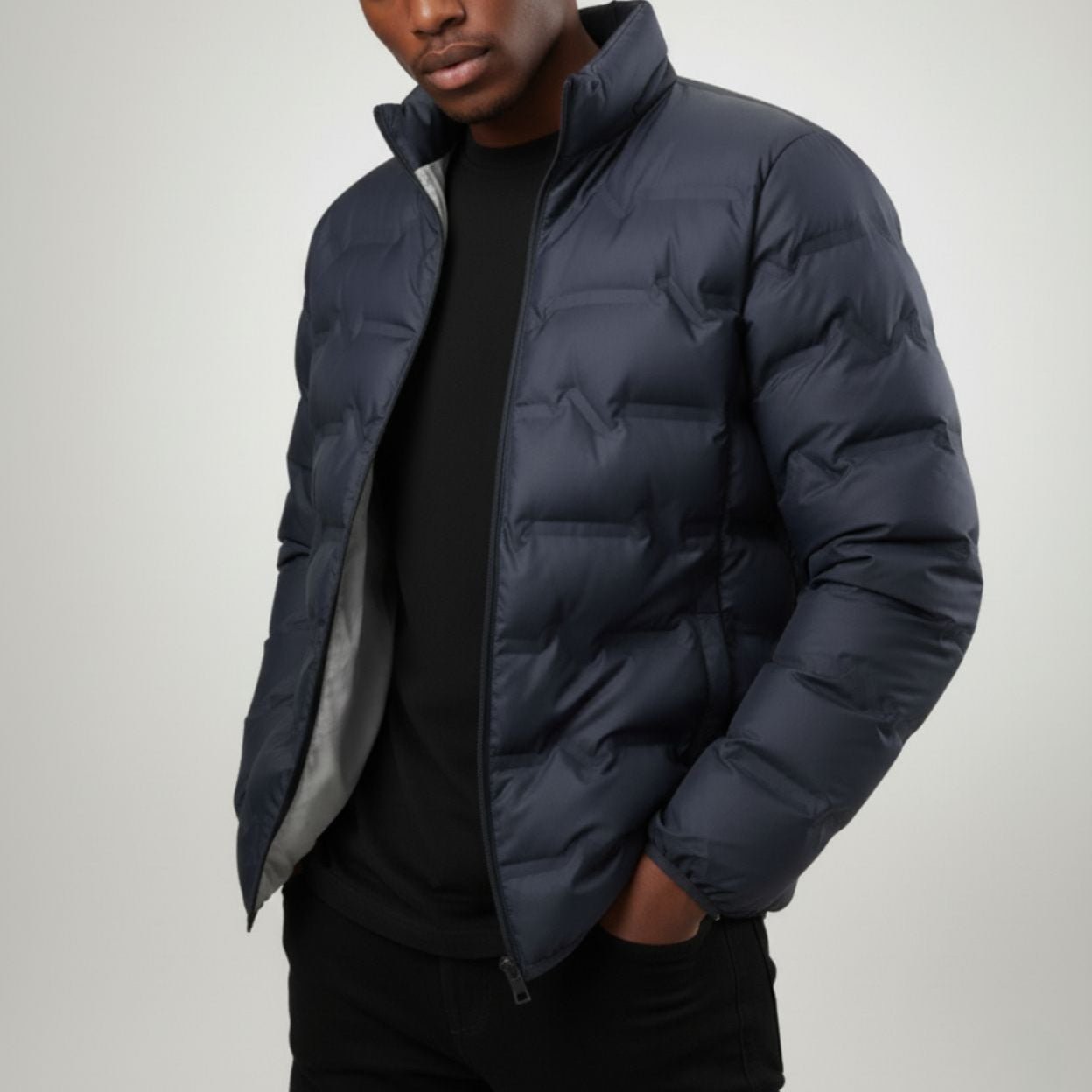 Naveo – Herren Winter Jacke - Pufferjacke - Temala