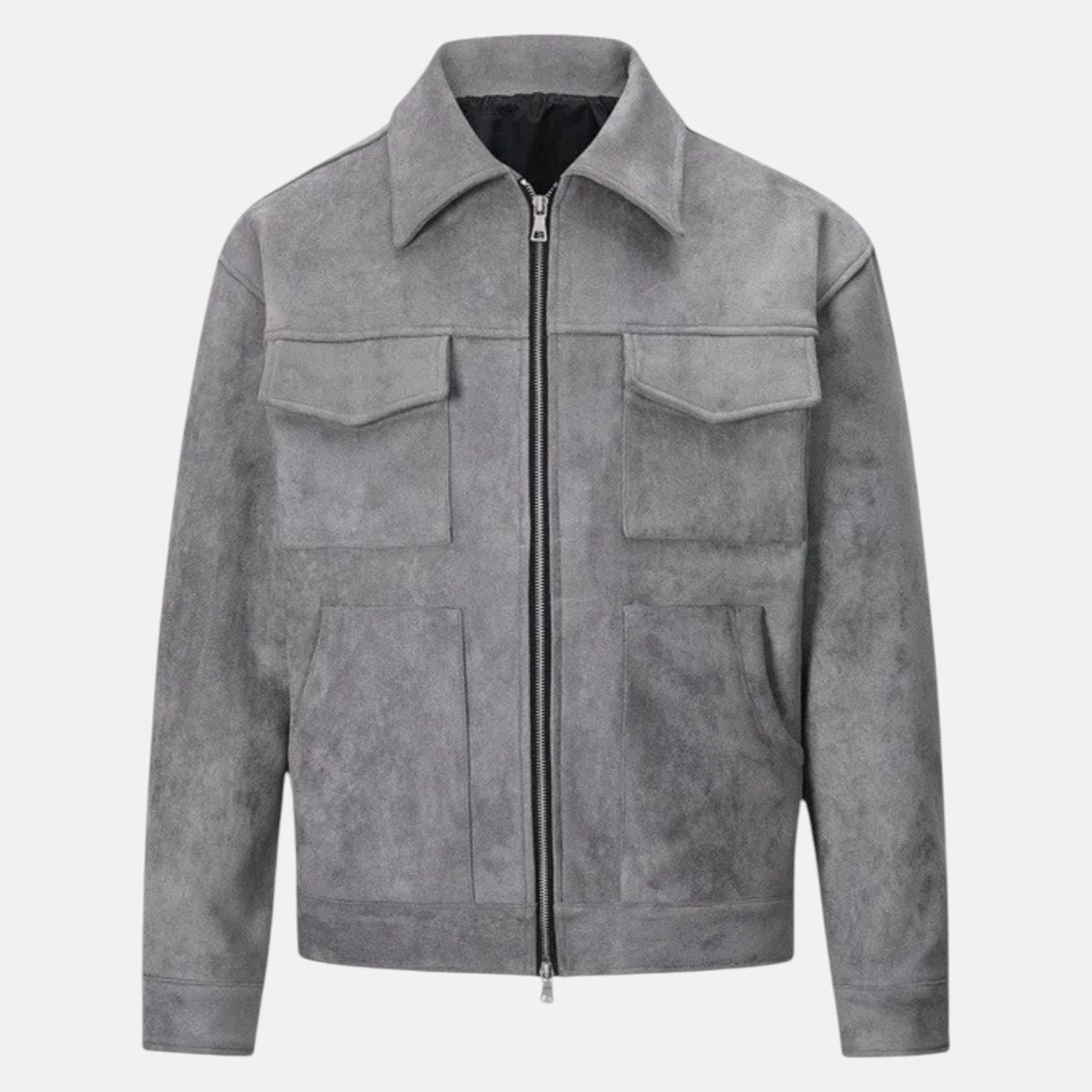 Nerio – Herren Baumwolle Overshirt - Jacke - Langarm - Poloshirt - Temala