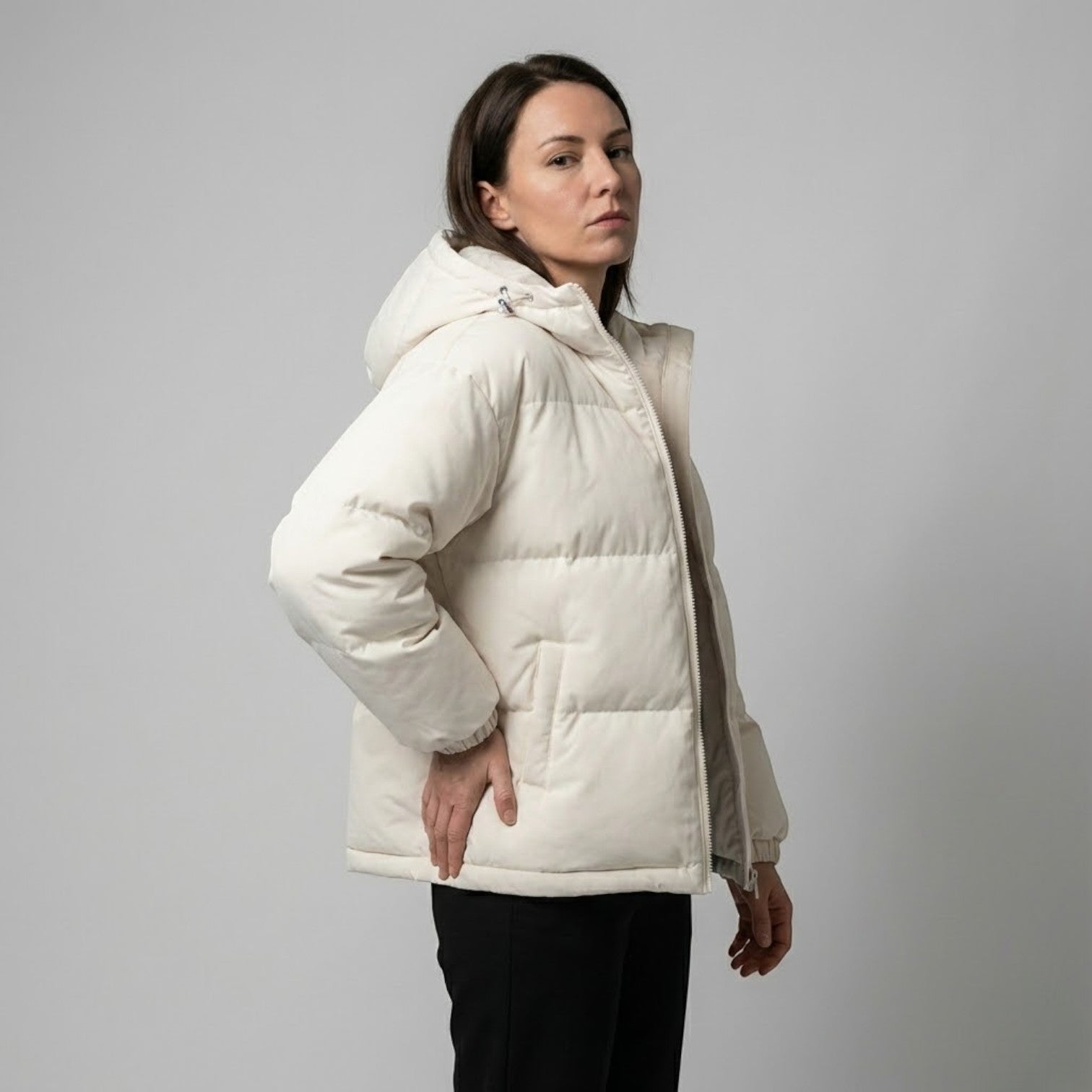 Niko – Unisex Puffer Winterjacke aus Baumwolle - Pufferjacke - Temala