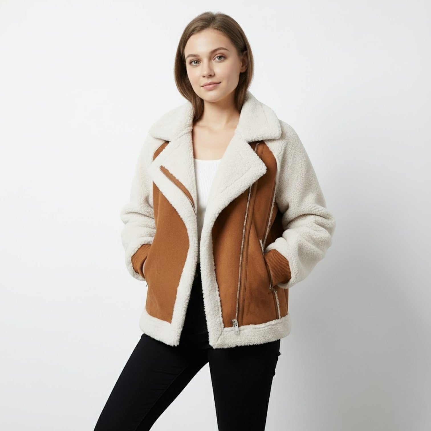 Nora – Damen Wolle Winterjacke - Jacken - Temala