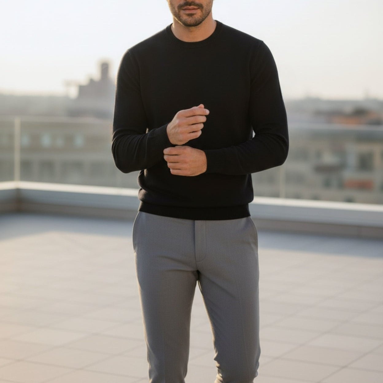 Ruan – Herren Wolle Pullover - Pullover - Temala