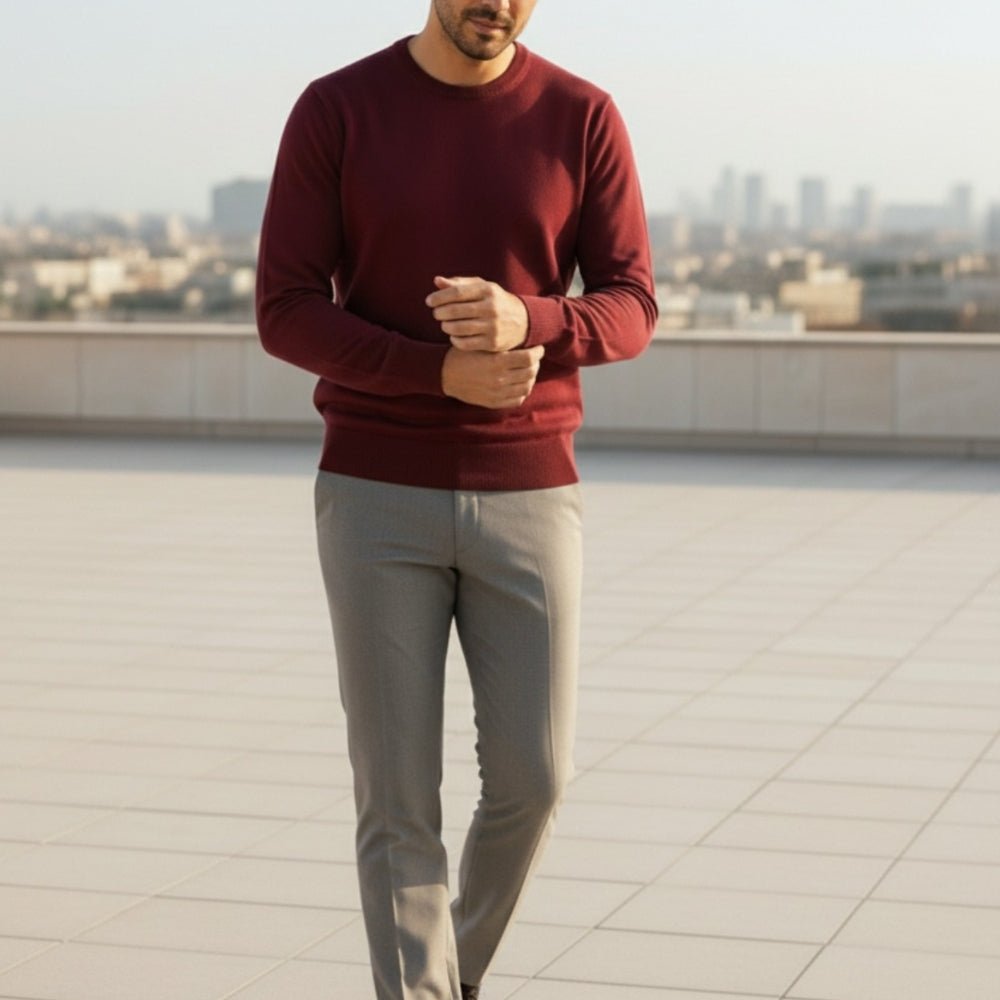 Savio – Herren Wolle Pullover - Pullover - Temala