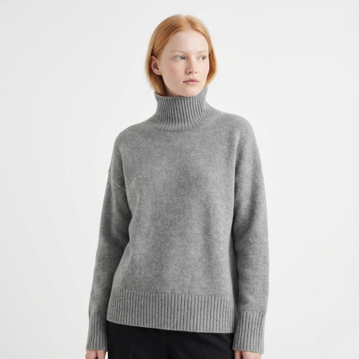 Sophie – Damen Wolle Rollkragenpullover - Pullover - Temala