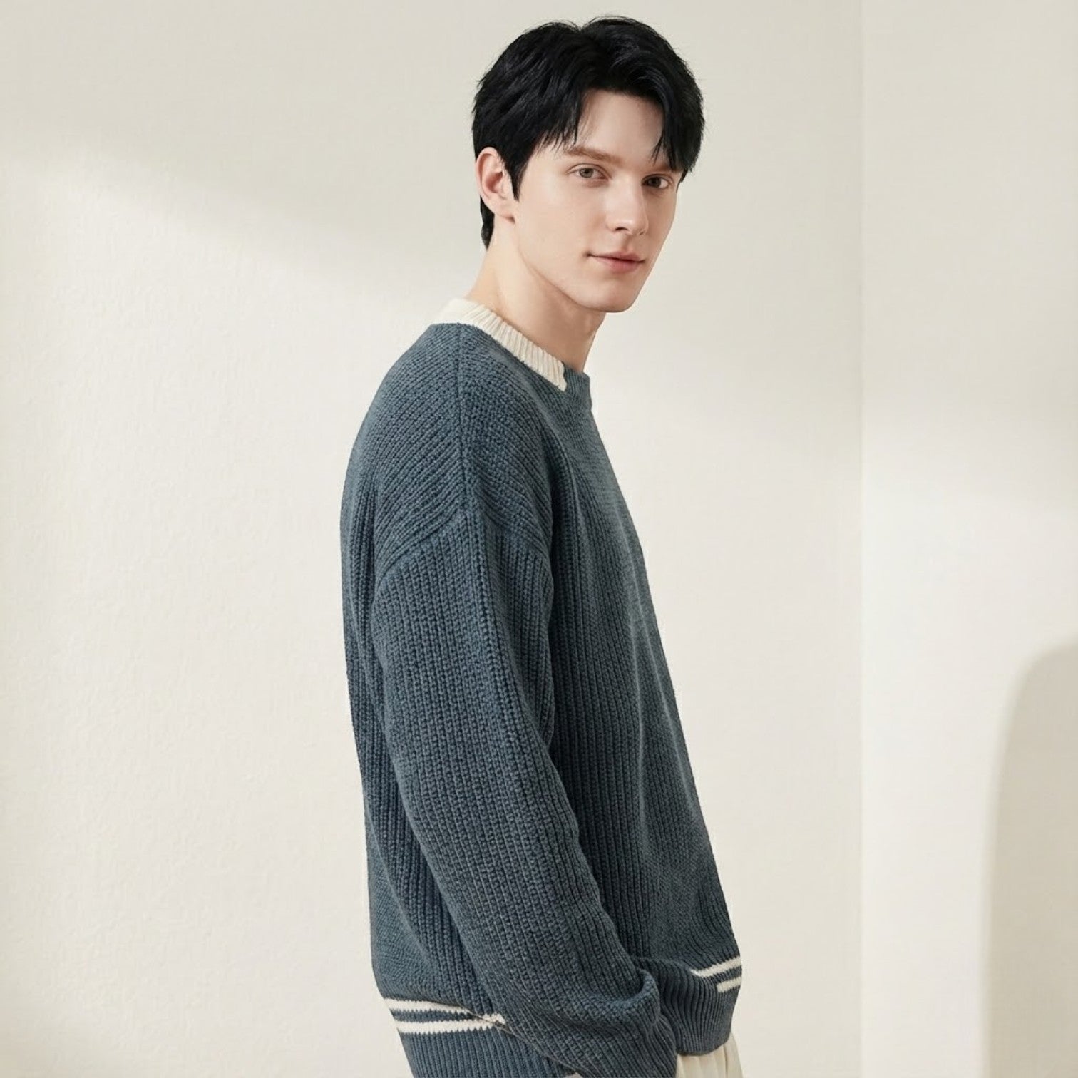 Timon – Herren Baumwolle Strickpullover - Pullover - Temala