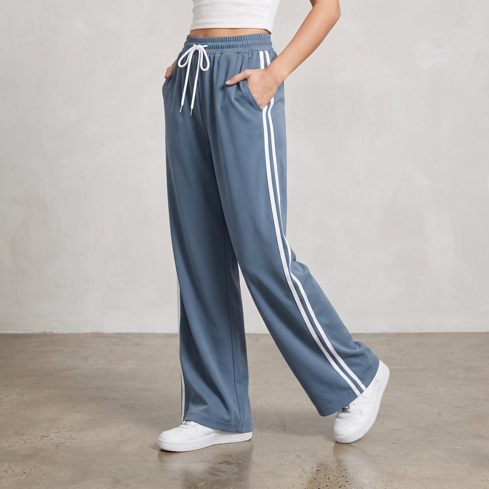 Beatrice - Dames Hoge Taille Wijde Joggers