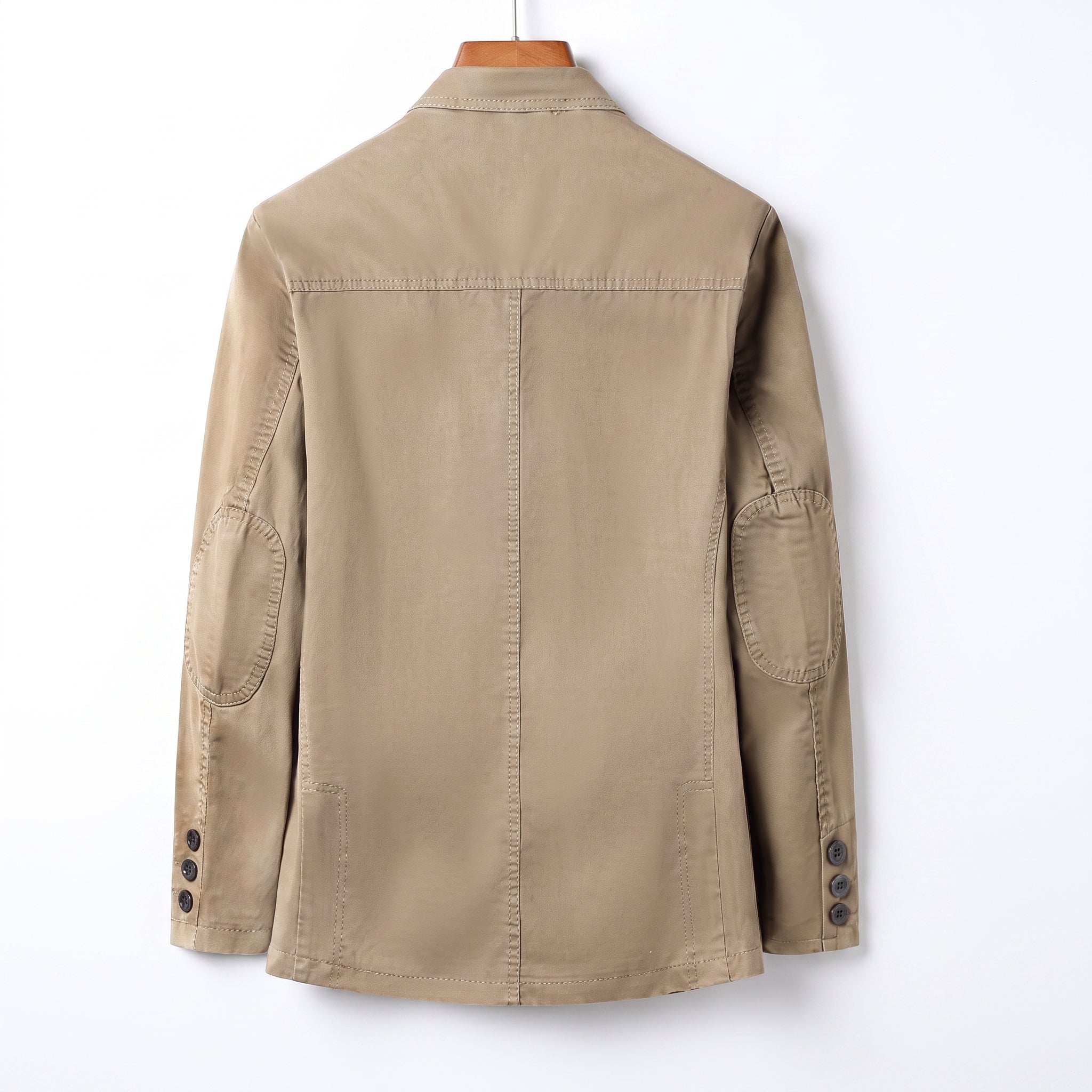 Arthur - Heren Relaxed Fit Effen Single-Breasted Notch Lapel Casual Blazer