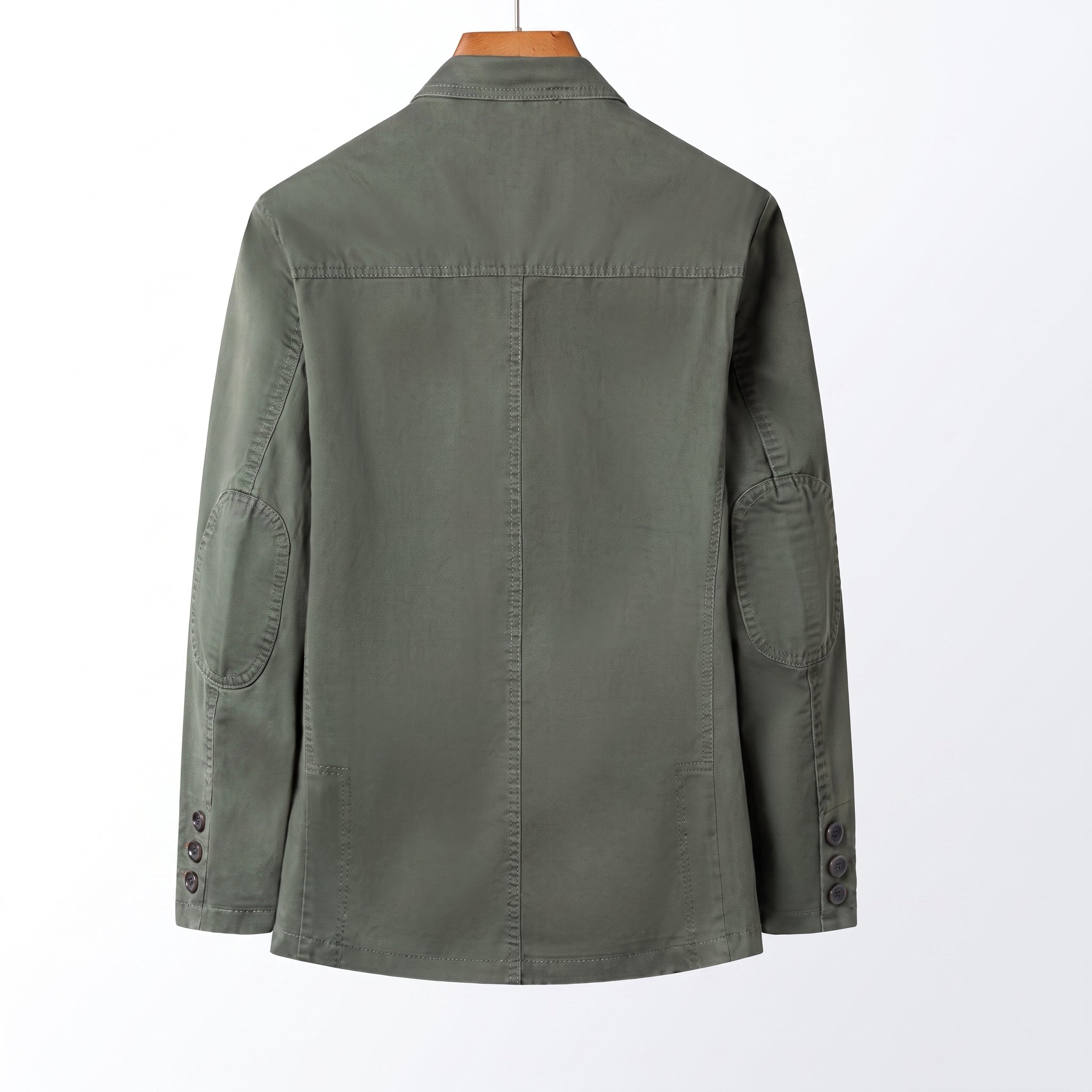 Arthur - Heren Relaxed Fit Effen Single-Breasted Notch Lapel Casual Blazer