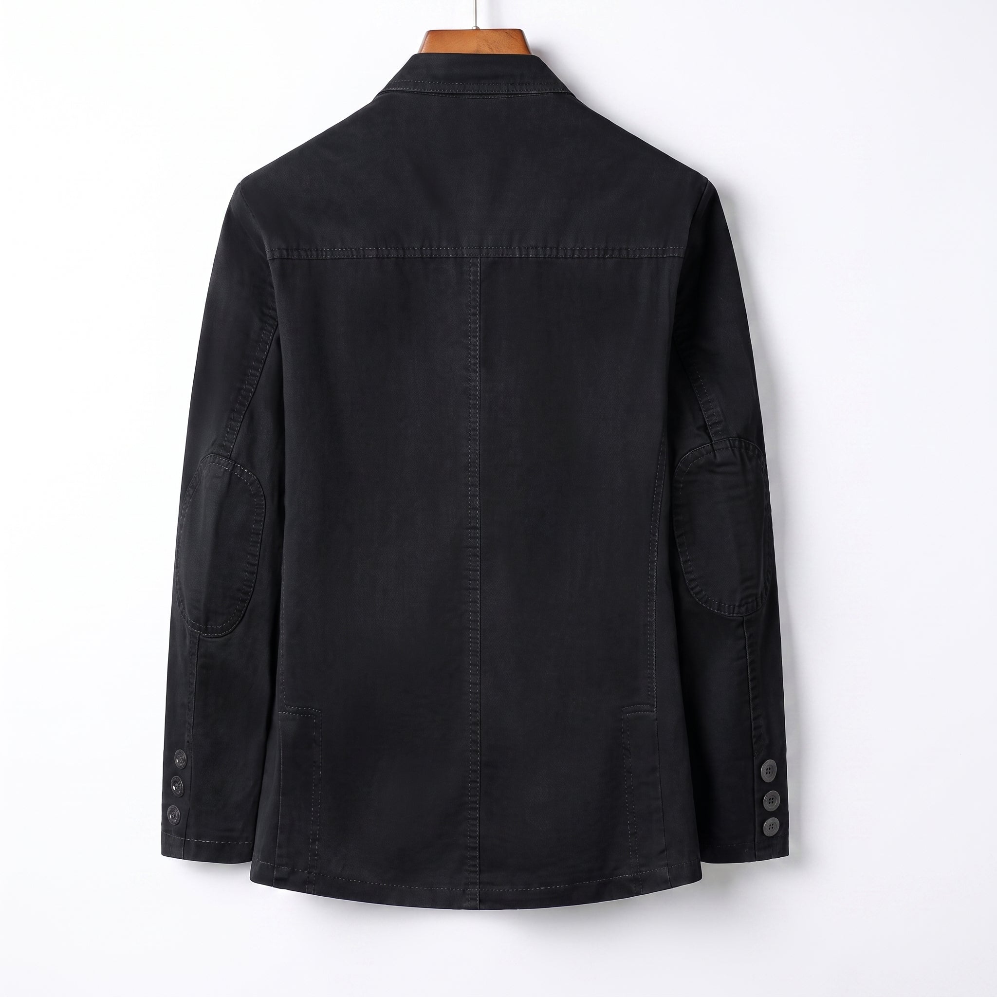 Arthur - Heren Relaxed Fit Effen Single-Breasted Notch Lapel Casual Blazer