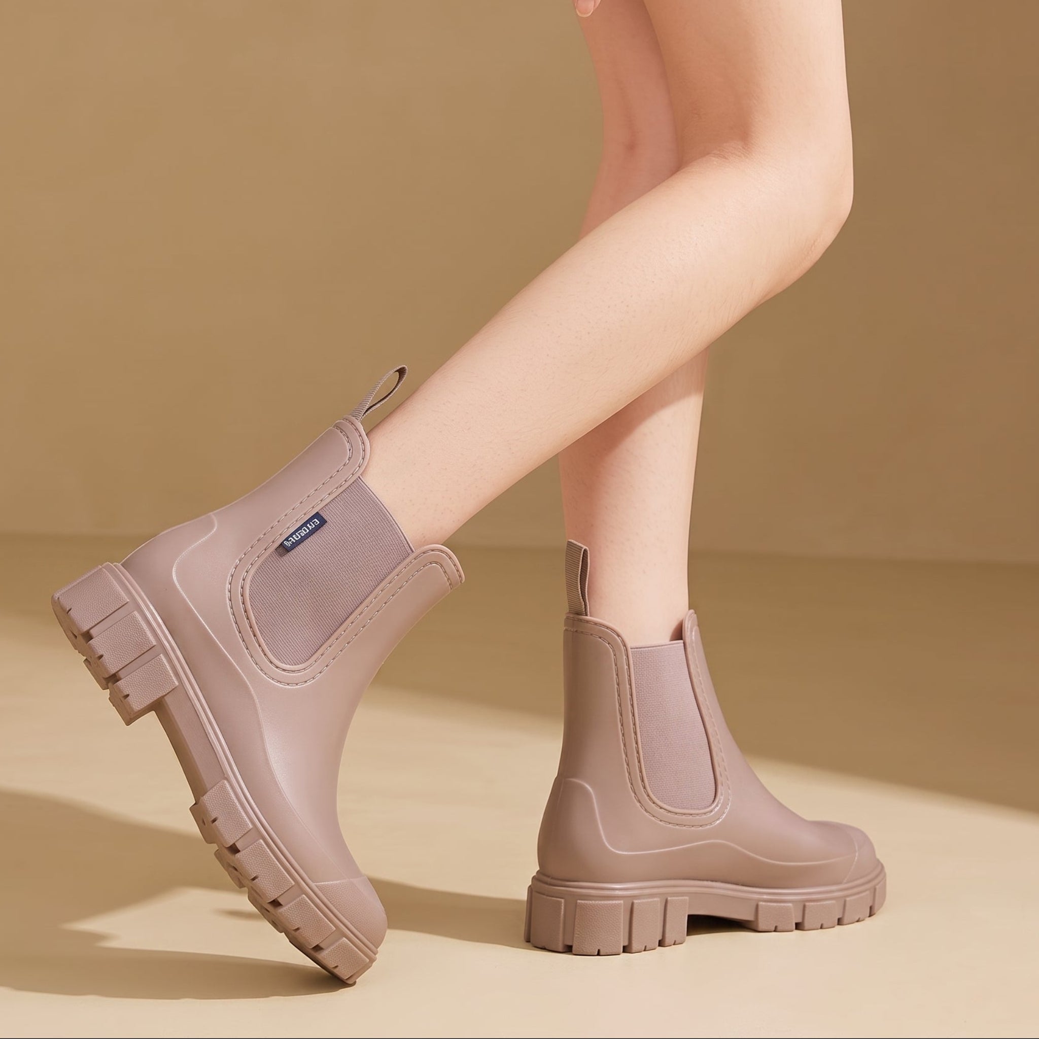 Alice - Dames Waterdichte Elastische Paneel Chelsea Boots