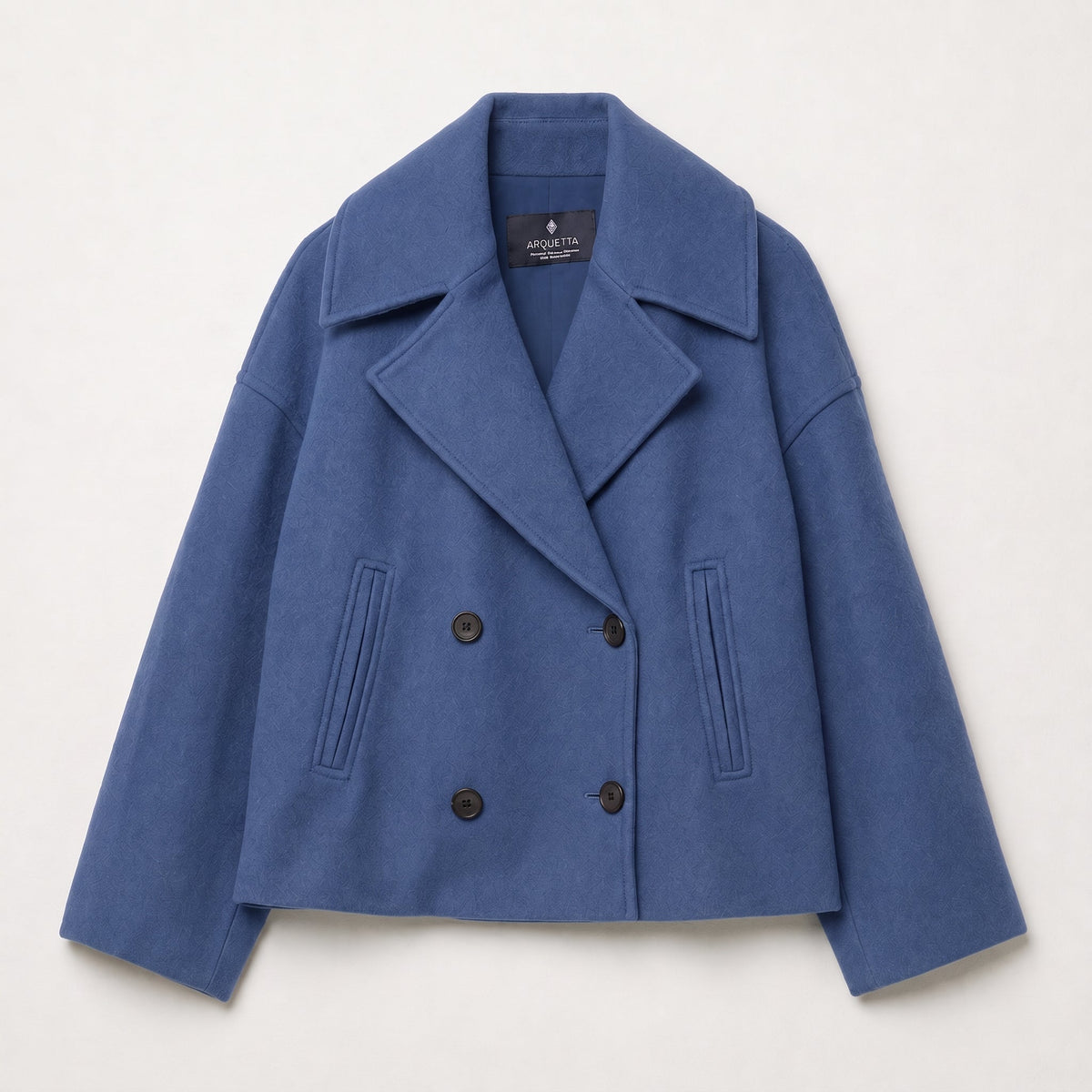 Isabell - Dames Cropped Dubbelzijdige Overgangsjas