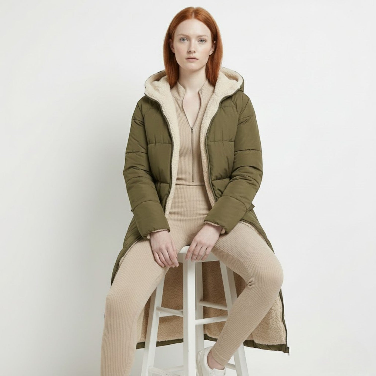 Alessia – Damen Winter Wendejacke - Pufferjacke - Temala