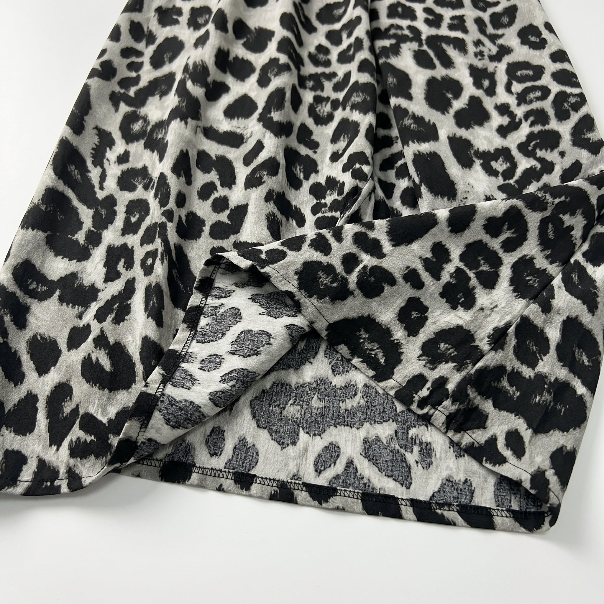 Diana – Vrouwelijke Casual Wrap Gedrukt Maxi Jurk