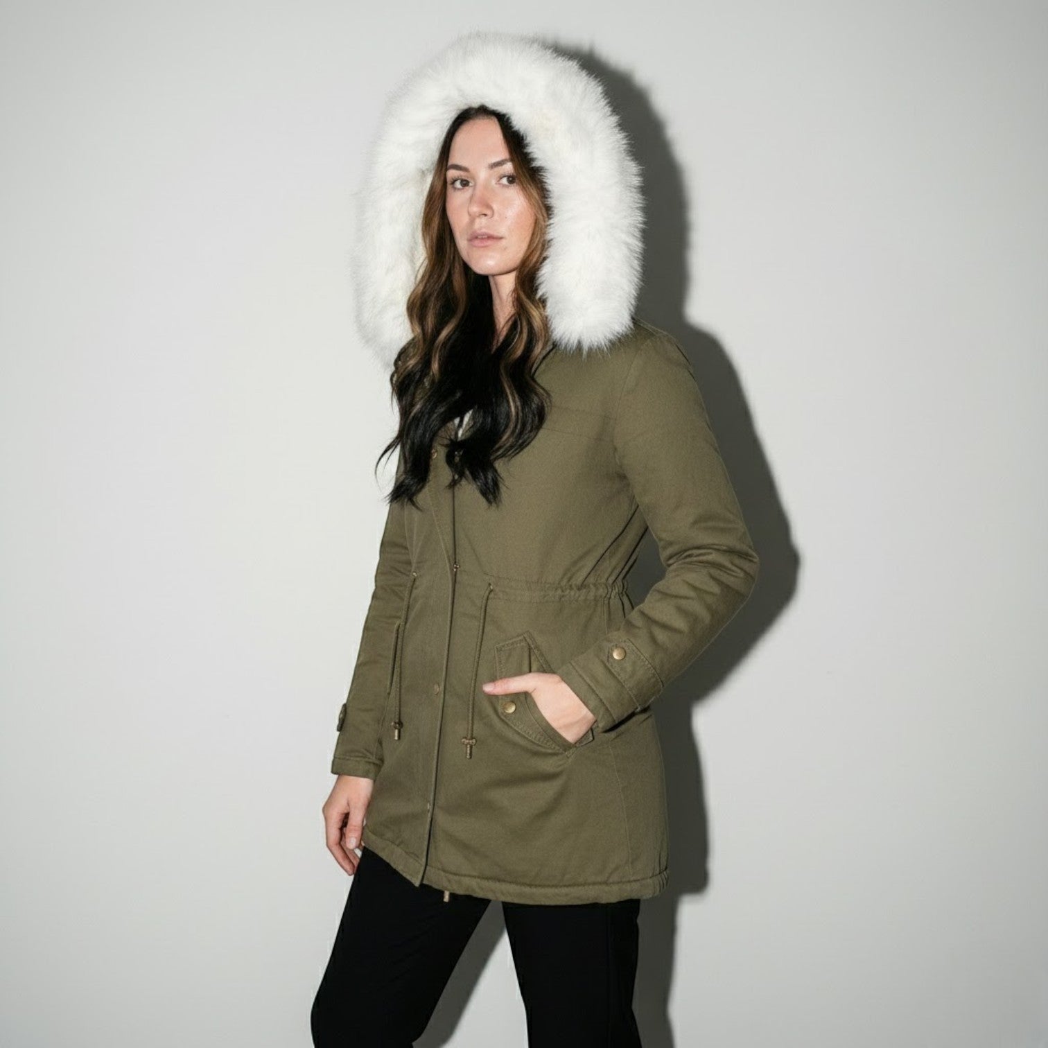 Elira – Damen Baumwolle Parka - Winterjacken - Temala