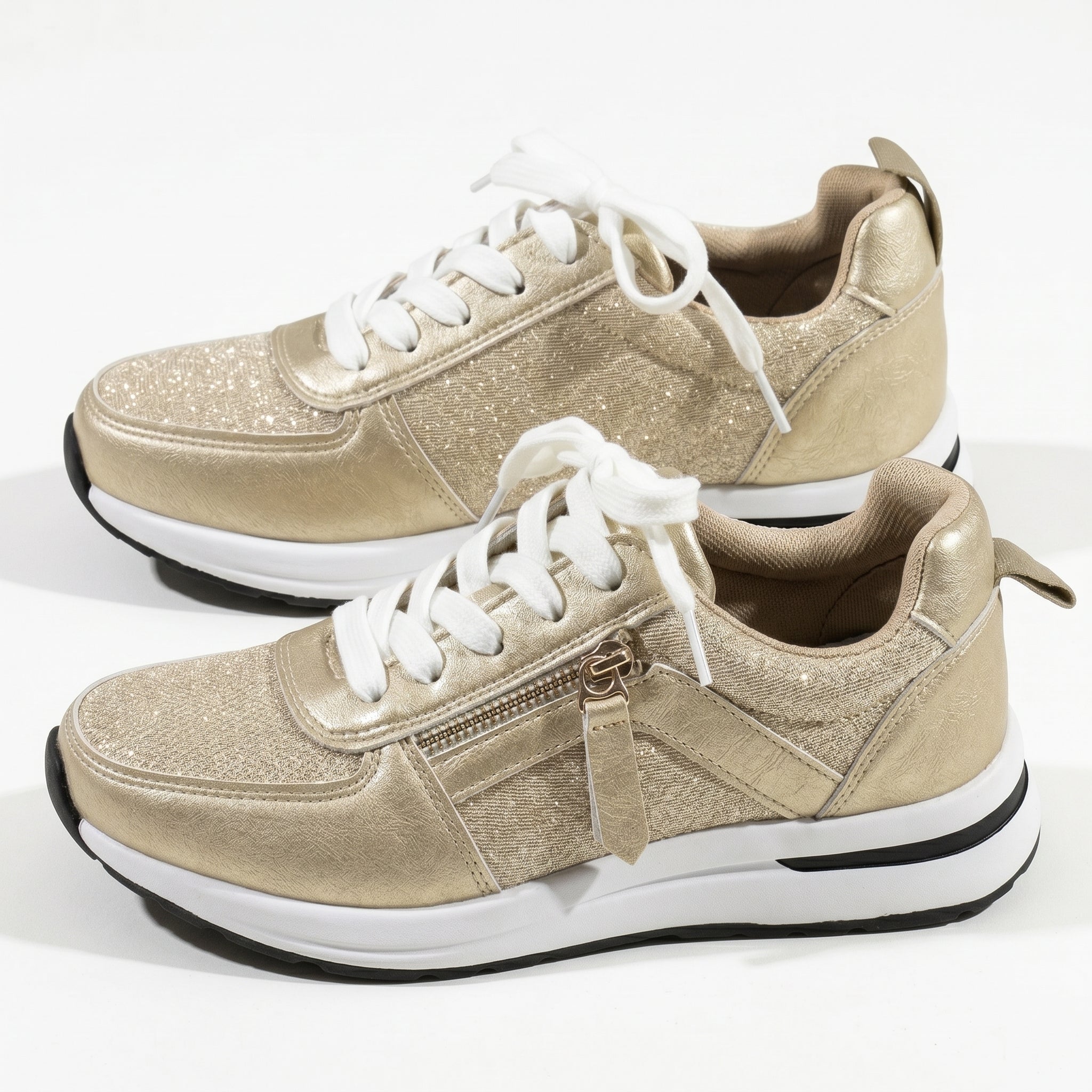Lana – Dames Orthopedische Rits Sneakers