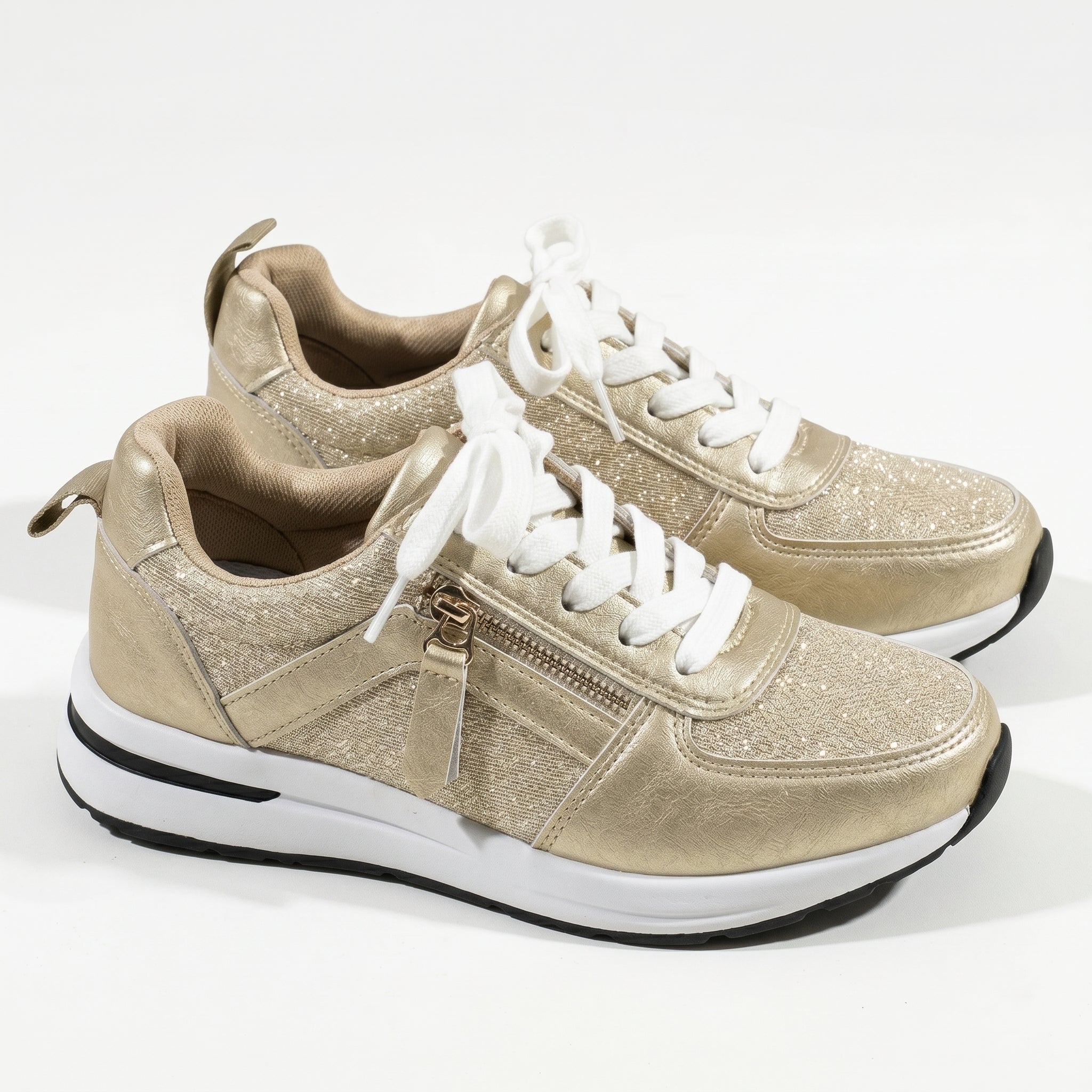 Lana – Dames Orthopedische Rits Sneakers