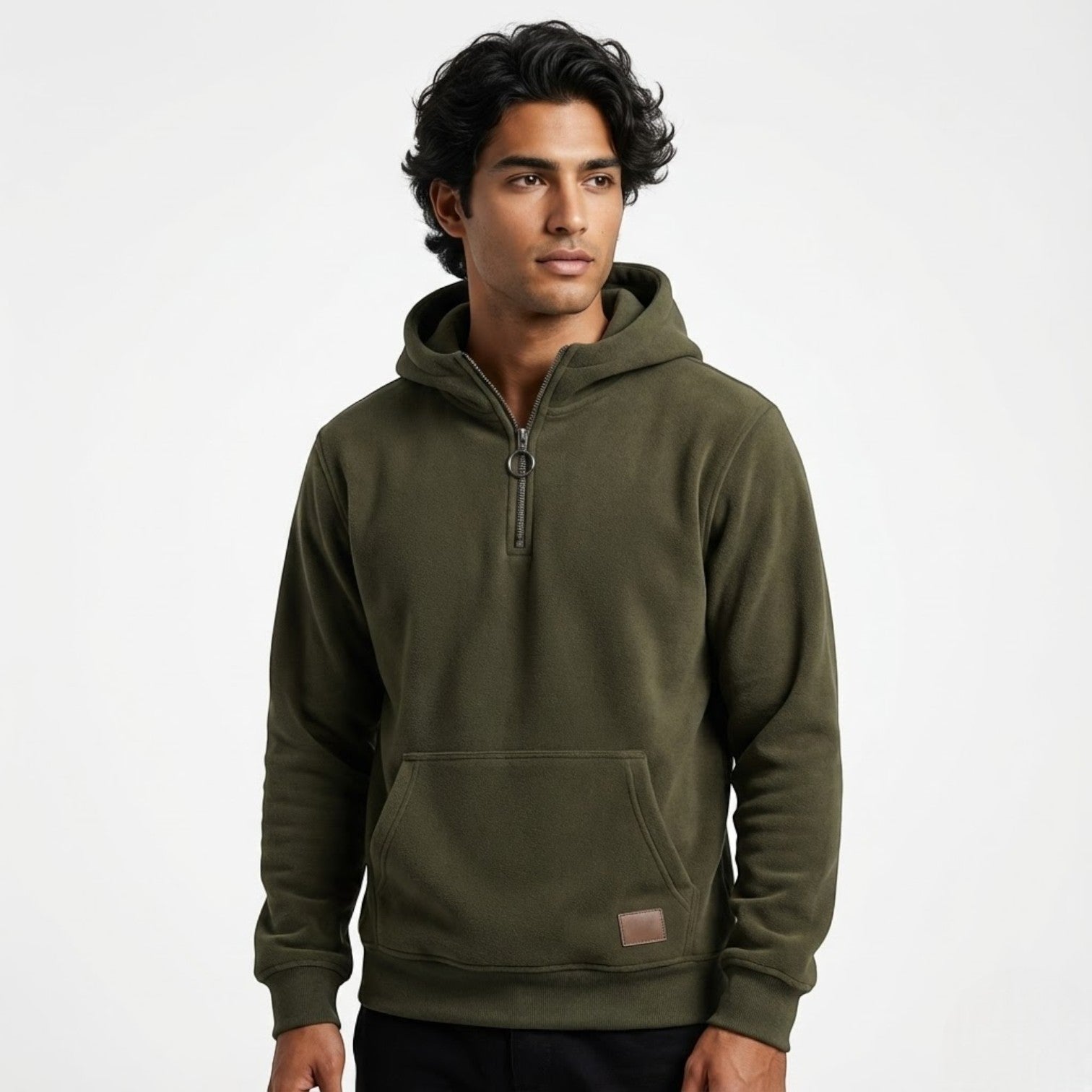 Leano – Herren Baumwolle Kapuzenpullover Zip - Kapuzenjacke - Temala
