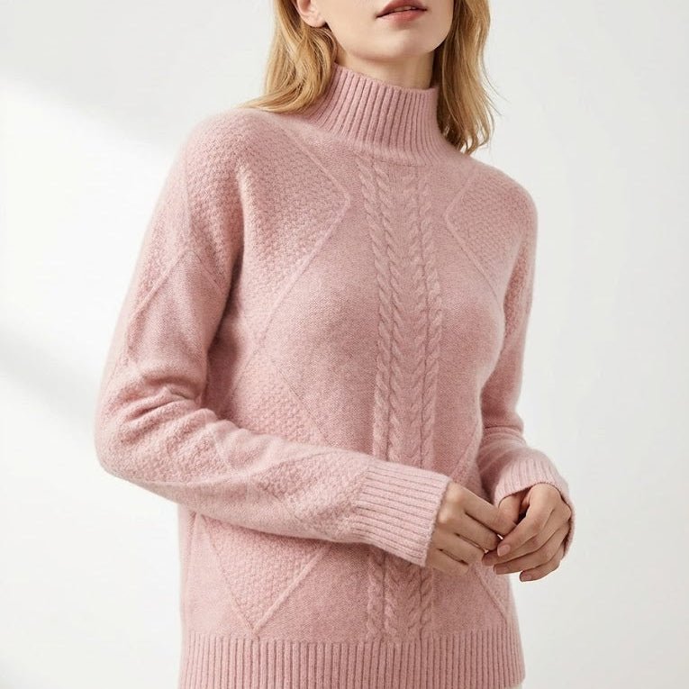 Lina – Damen Wolle Strickpullover - Pullover - Temala