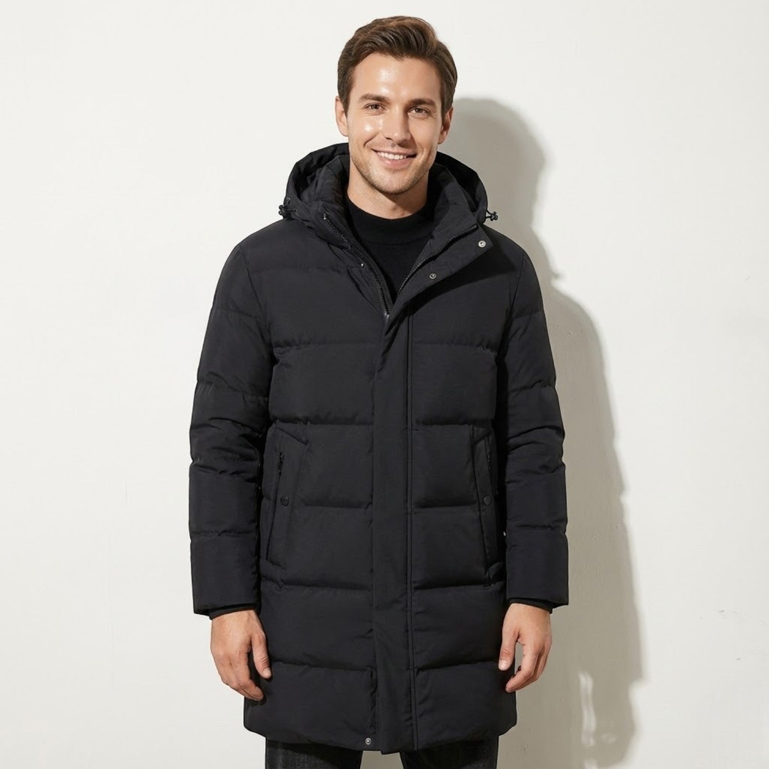 Lior – Herren Winter Daunenparka mit Kapuze - Parka - Jacke - Temala