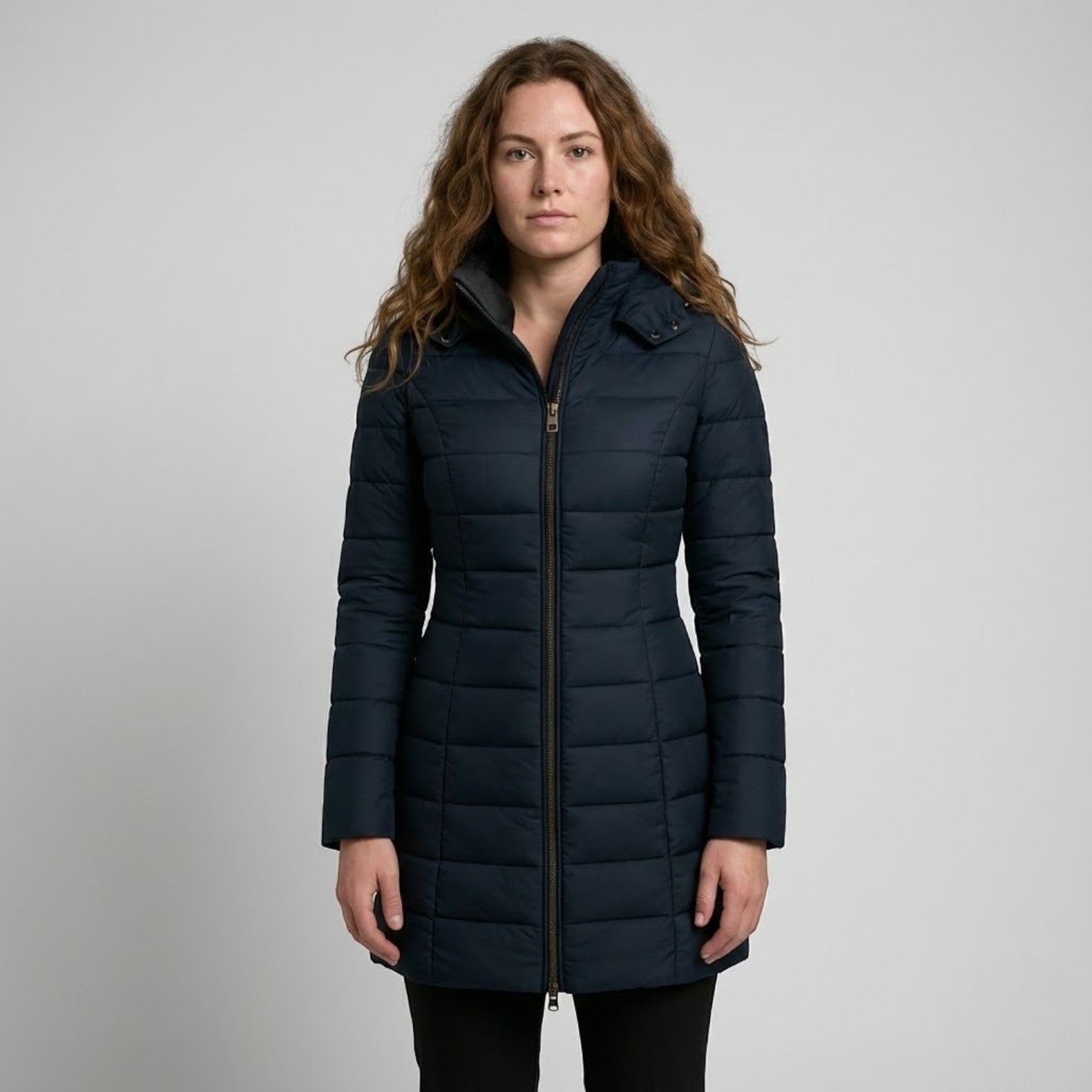 Liora – Damen Puffer Steppmantel aus Baumwolle - Pufferjacke - Temala