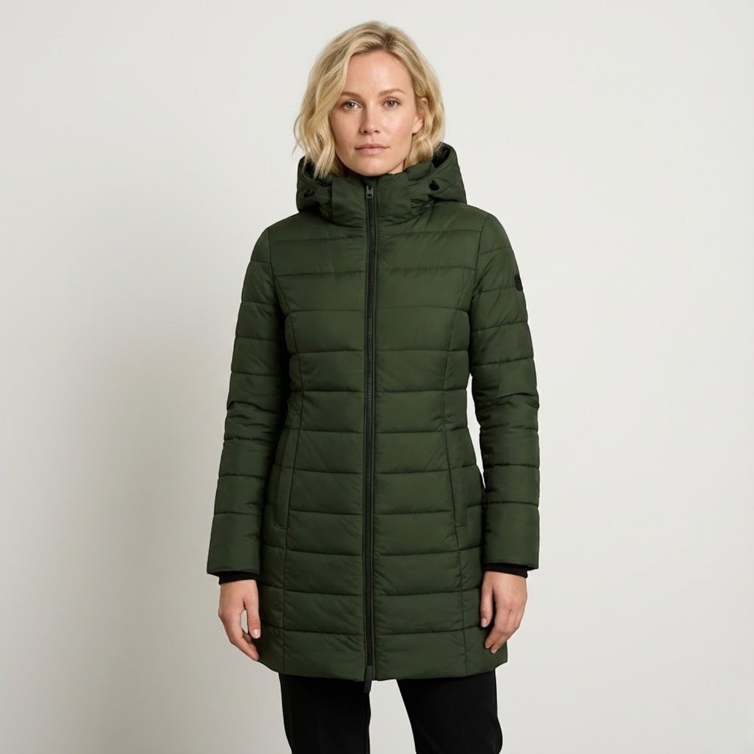 Liora – Damen Puffer Steppmantel aus Baumwolle - Pufferjacke - Temala