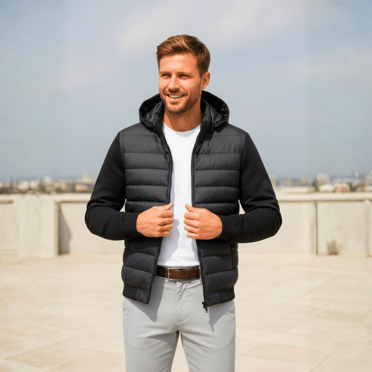 Mateo – Herren Baumwolle Steppjacke - Pufferjacke - Temala