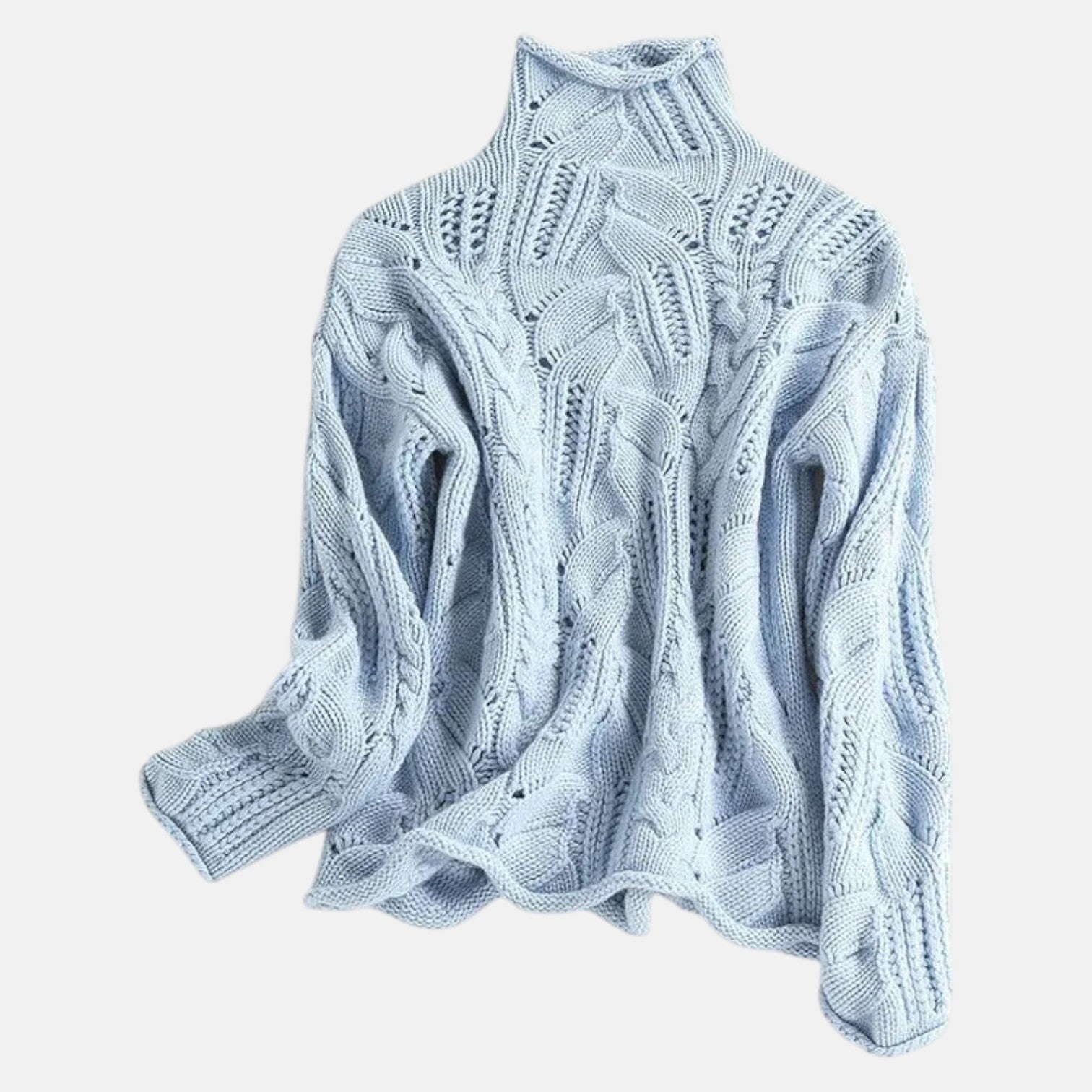 Mira – Damen Baumwolle Strickpullover - Pullover - Temala