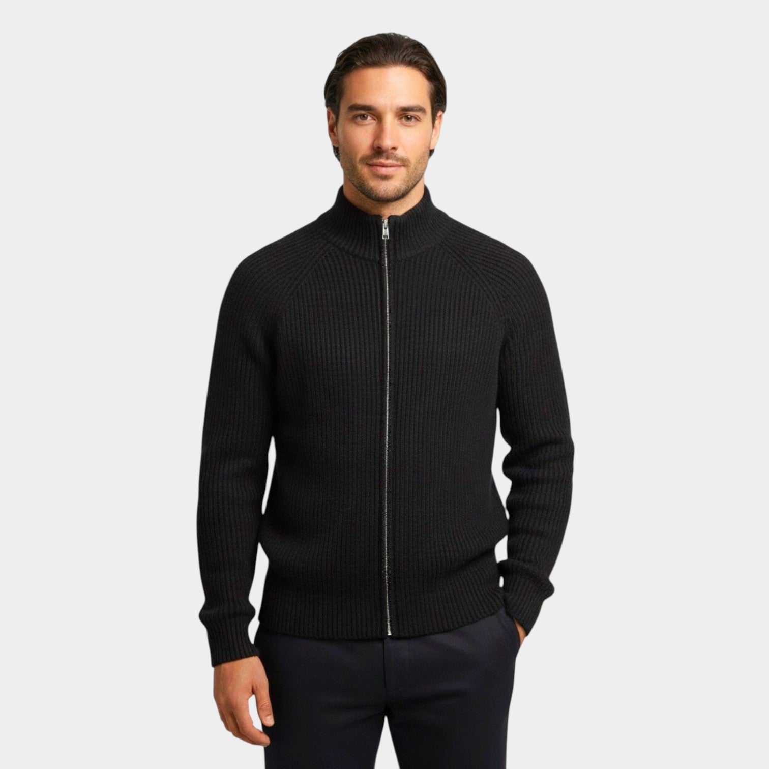 Niko – Herren Baumwolle Strickjacke - Strickjacken - Temala