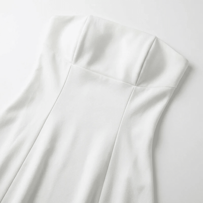 Nova – Dames Strapless Feest Mini Jurk