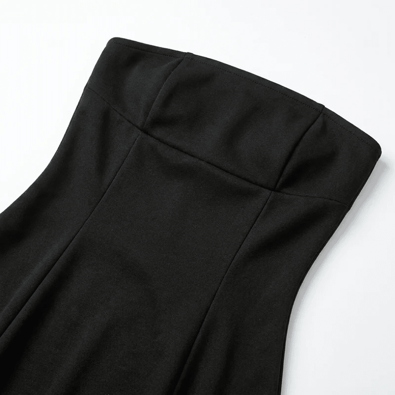 Nova – Dames Strapless Feest Mini Jurk
