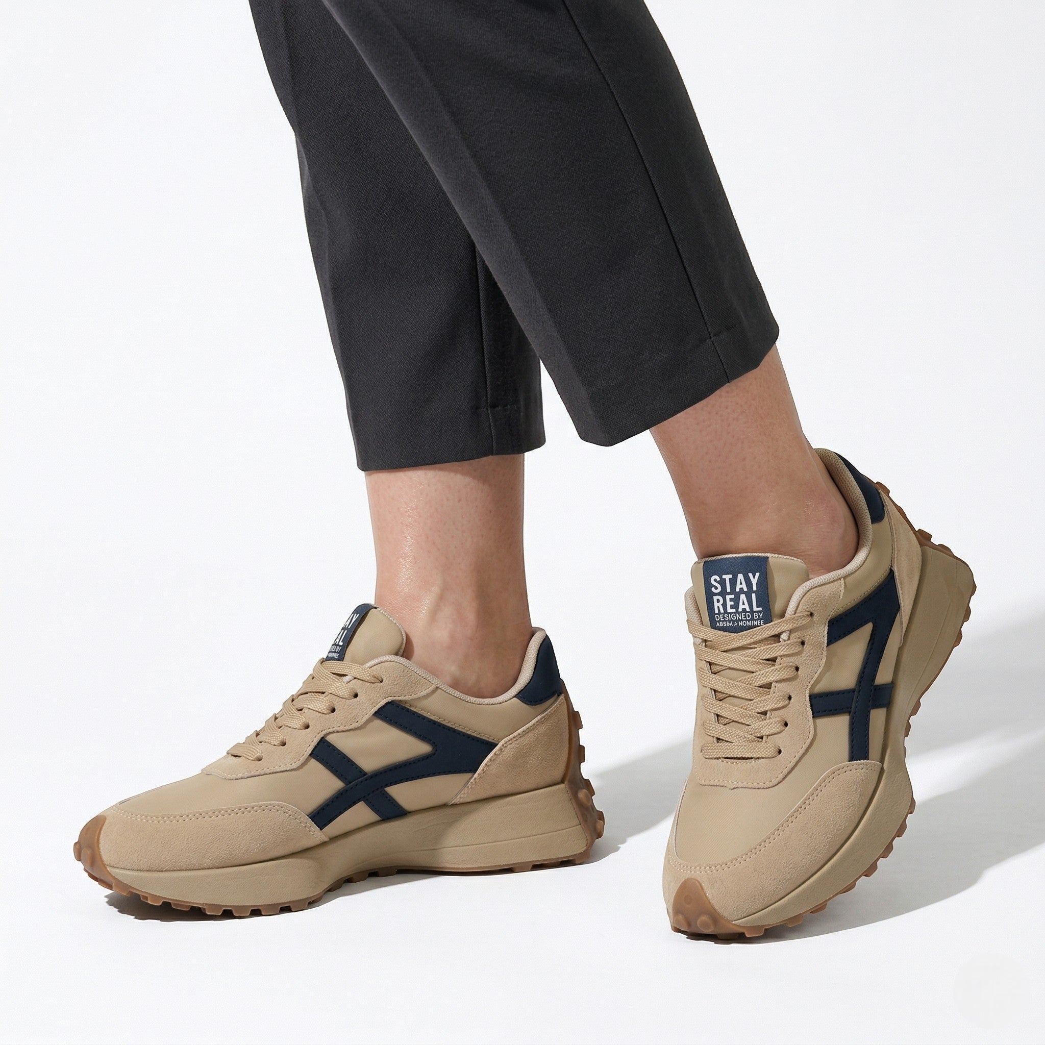 Olivia - Dames Chunky Sole Trainers