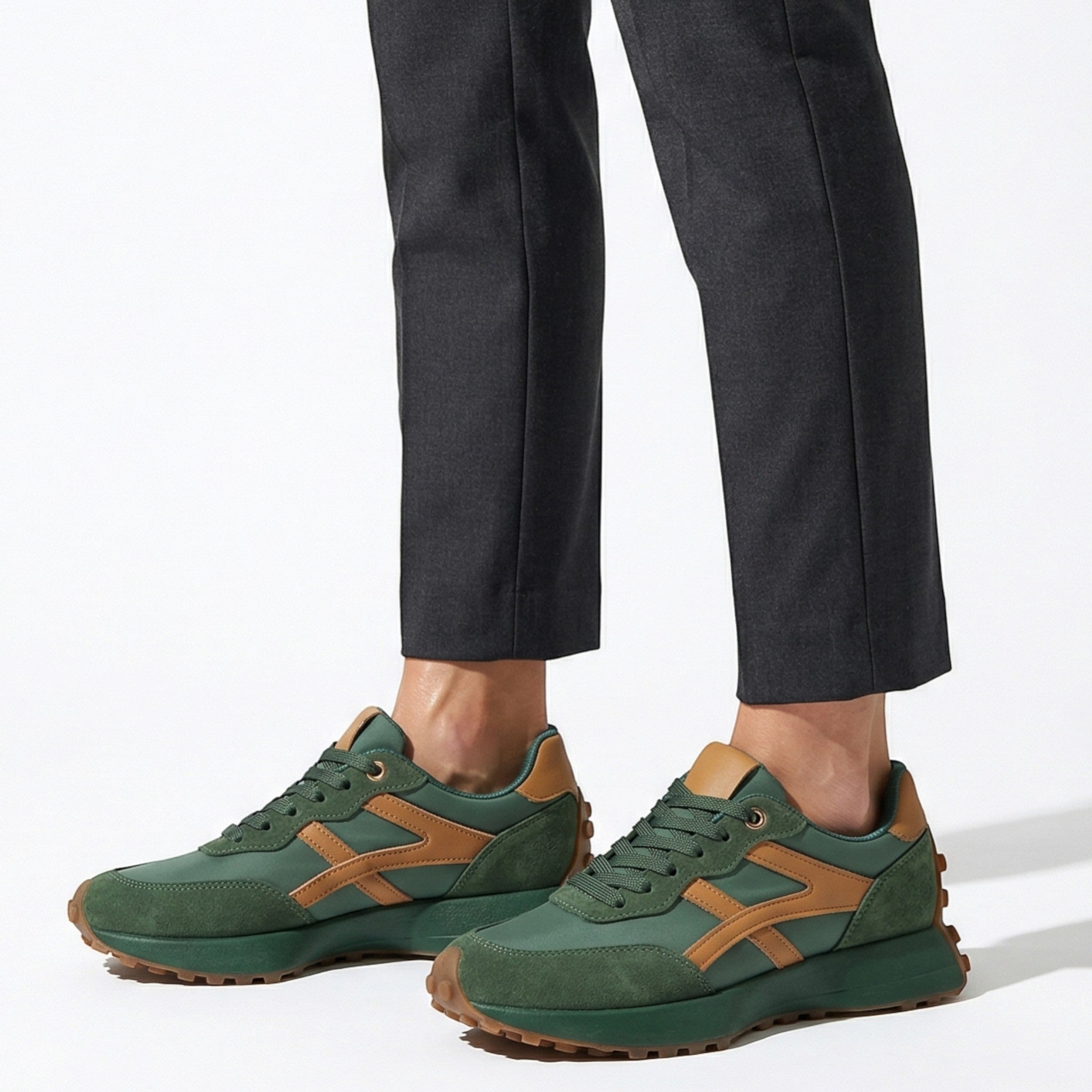 Olivia - Dames Chunky Sole Trainers