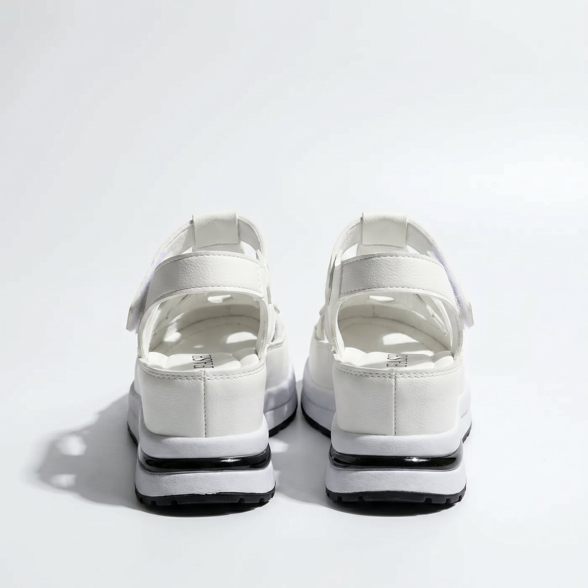 Serena - Dames Platform Sandalen met Uitsnijdingen