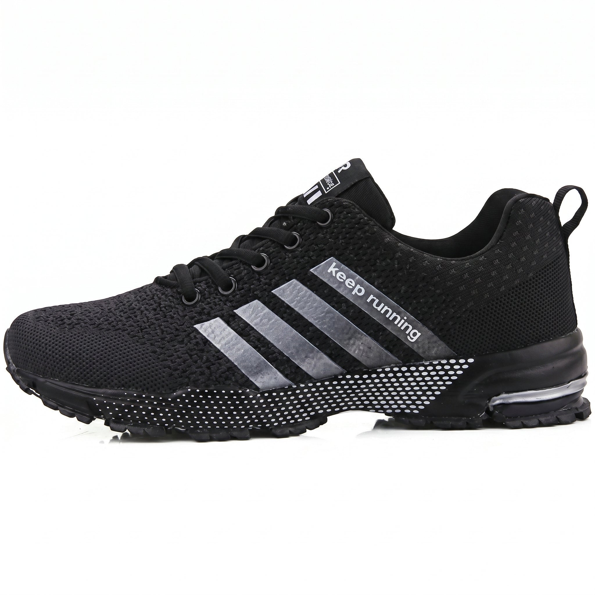 Theo - Heren Orthopedische Sportschoenen met Gestreepte Details