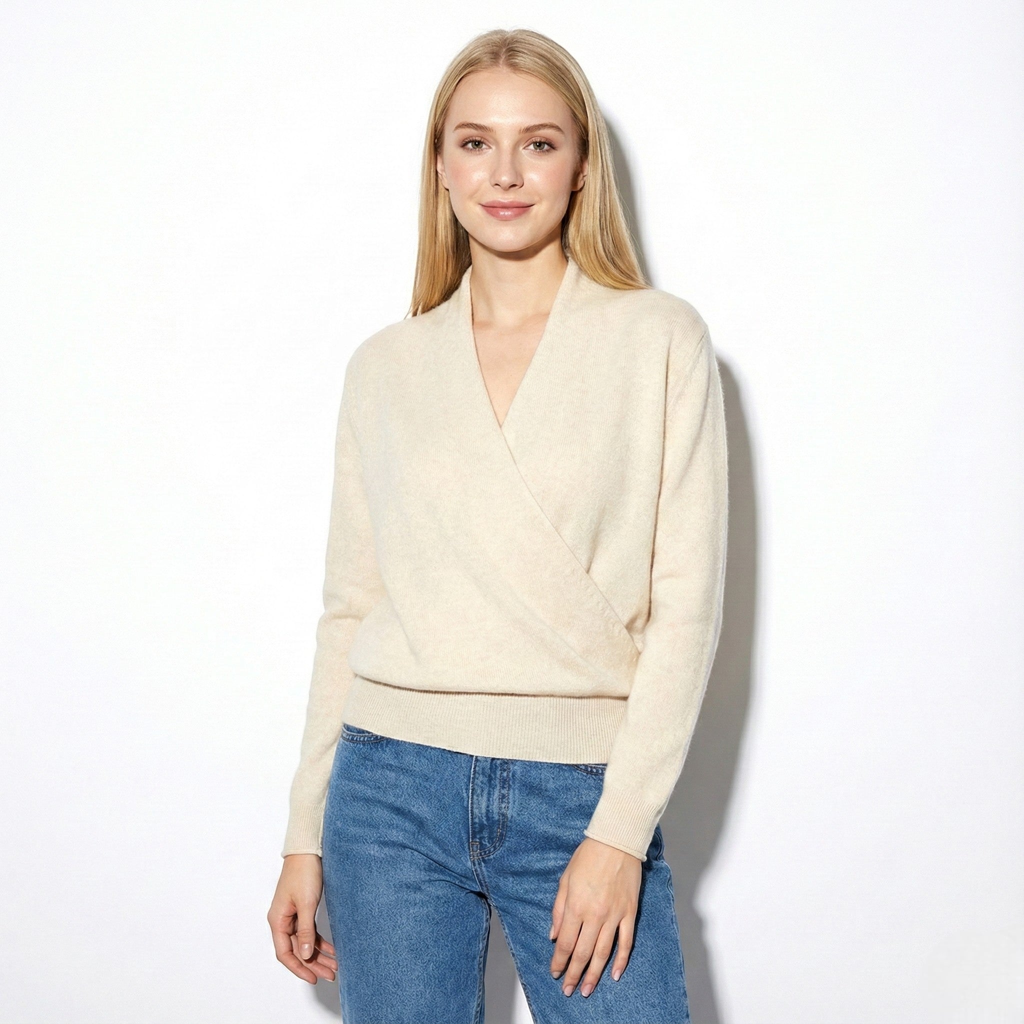 Yelina – Damen Wolle Pullover - Pullover - Temala